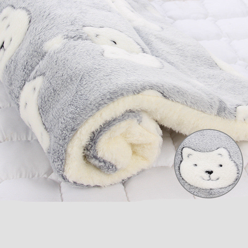 Soft Fleece Pet Blanket for Dogs & Cats