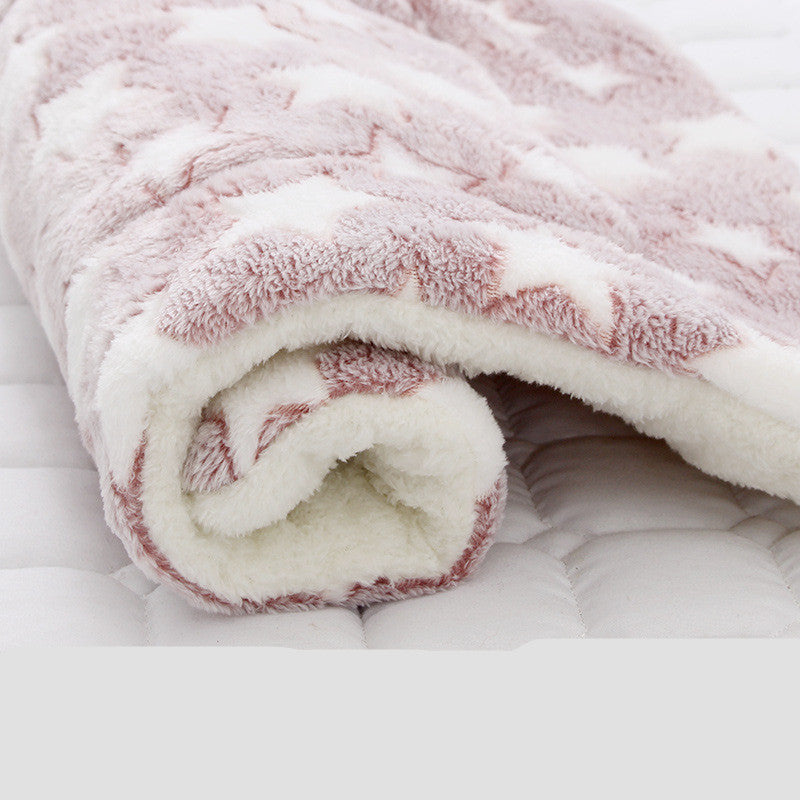 Soft Fleece Pet Blanket for Dogs & Cats