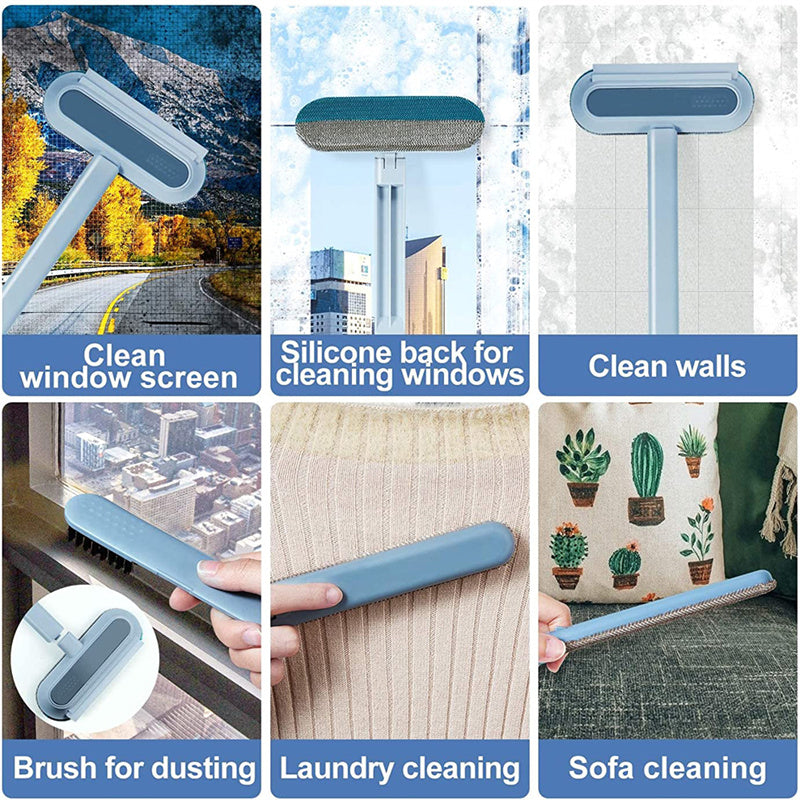 4-in-1 Pet Hair Remover & Cleaning Brush
