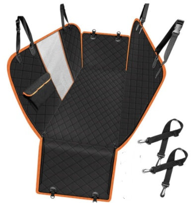 Waterproof Dog Car Seat Hammock with Mesh Window