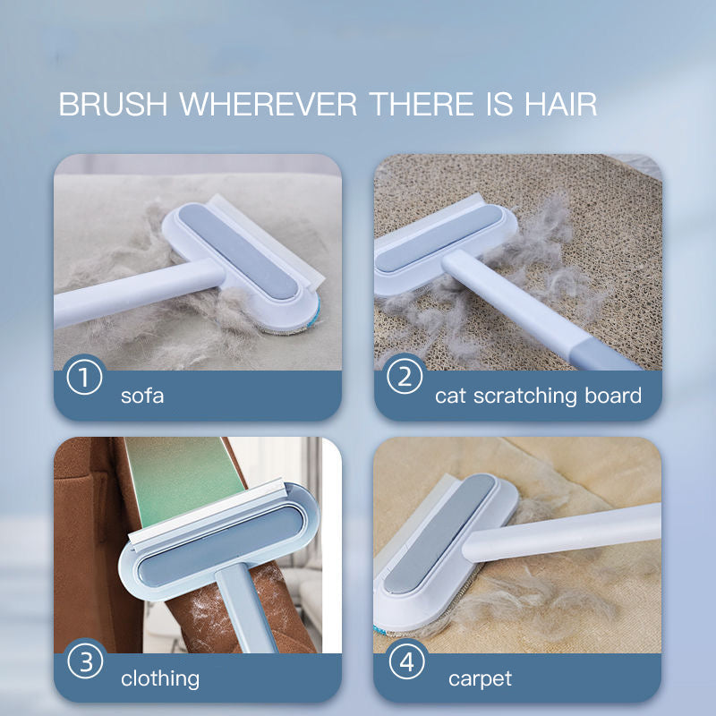 4-in-1 Pet Hair Remover & Cleaning Brush