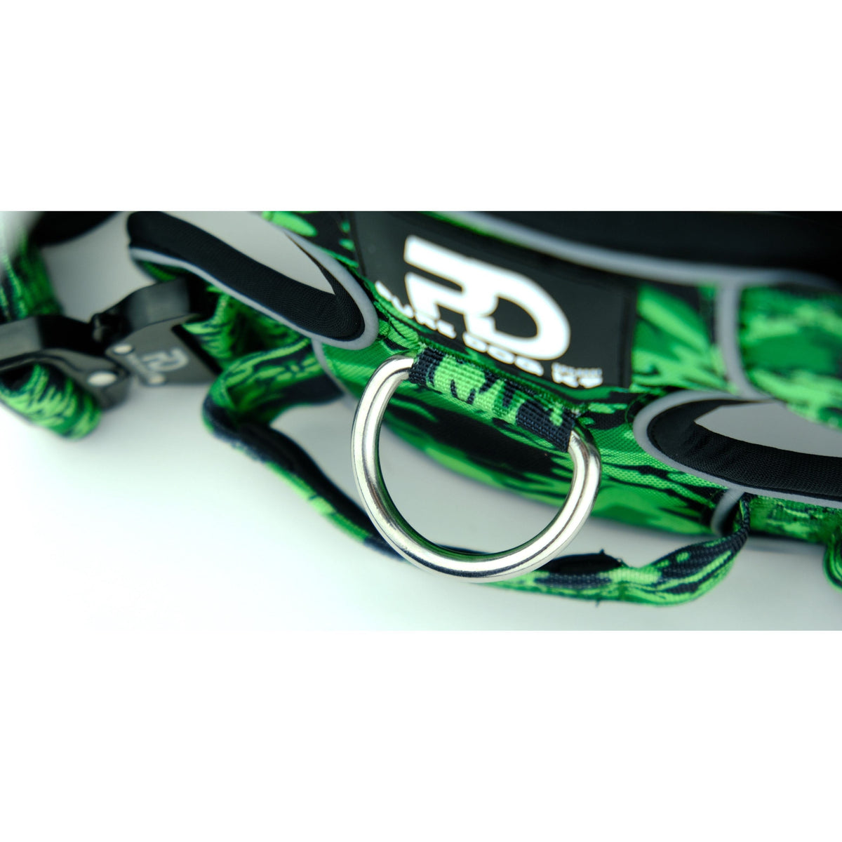 Green Camo Padded Comfort Dog Harness