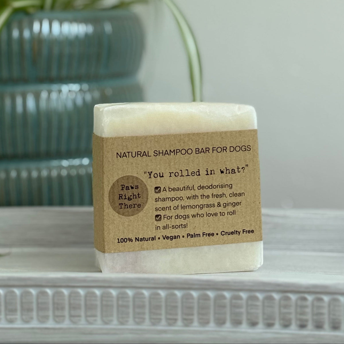 Natural Deodorising Dog Shampoo Bar – 80g