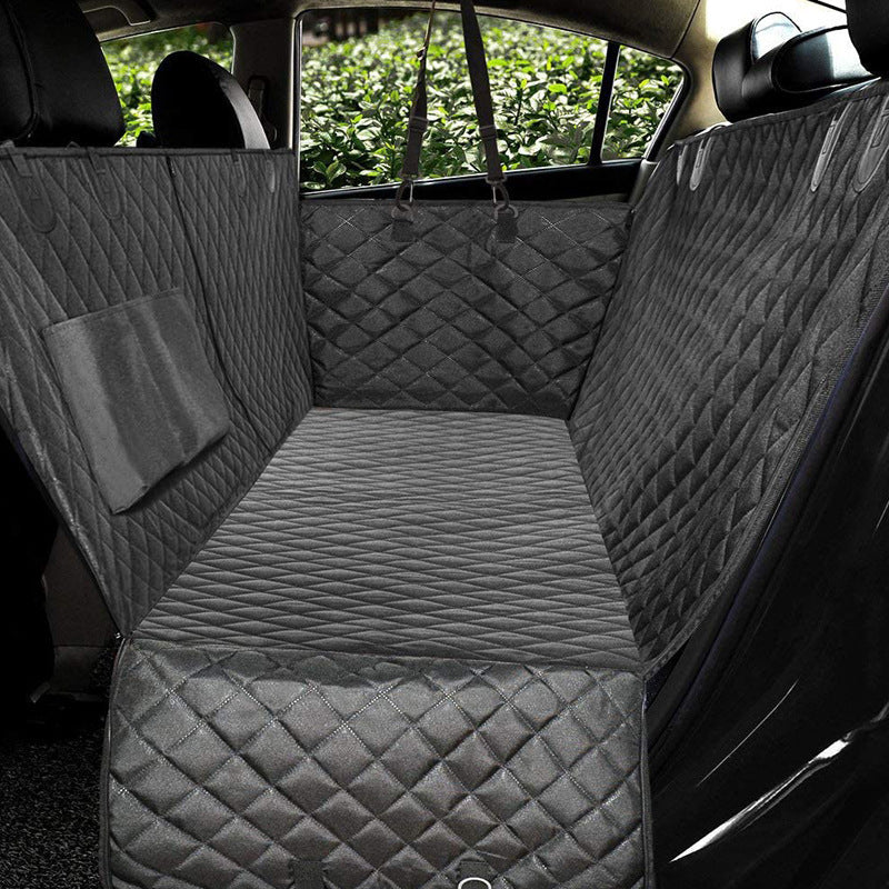 Waterproof Dog Car Seat Hammock with Mesh Window
