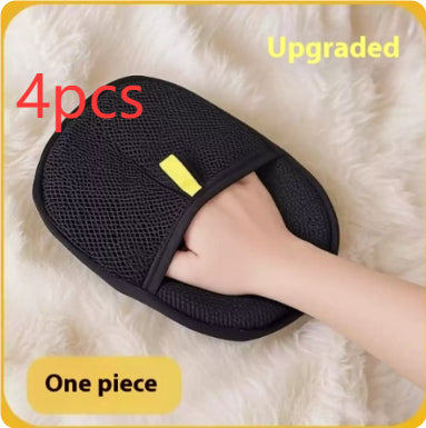 Pet Hair Remover & Grooming Mitt for Dogs, Cats & Rabbits
