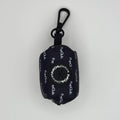 Midnight Black Dog Poo Bag Holder