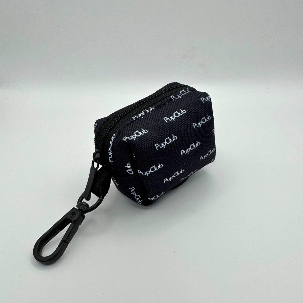 Midnight Black Dog Poo Bag Holder