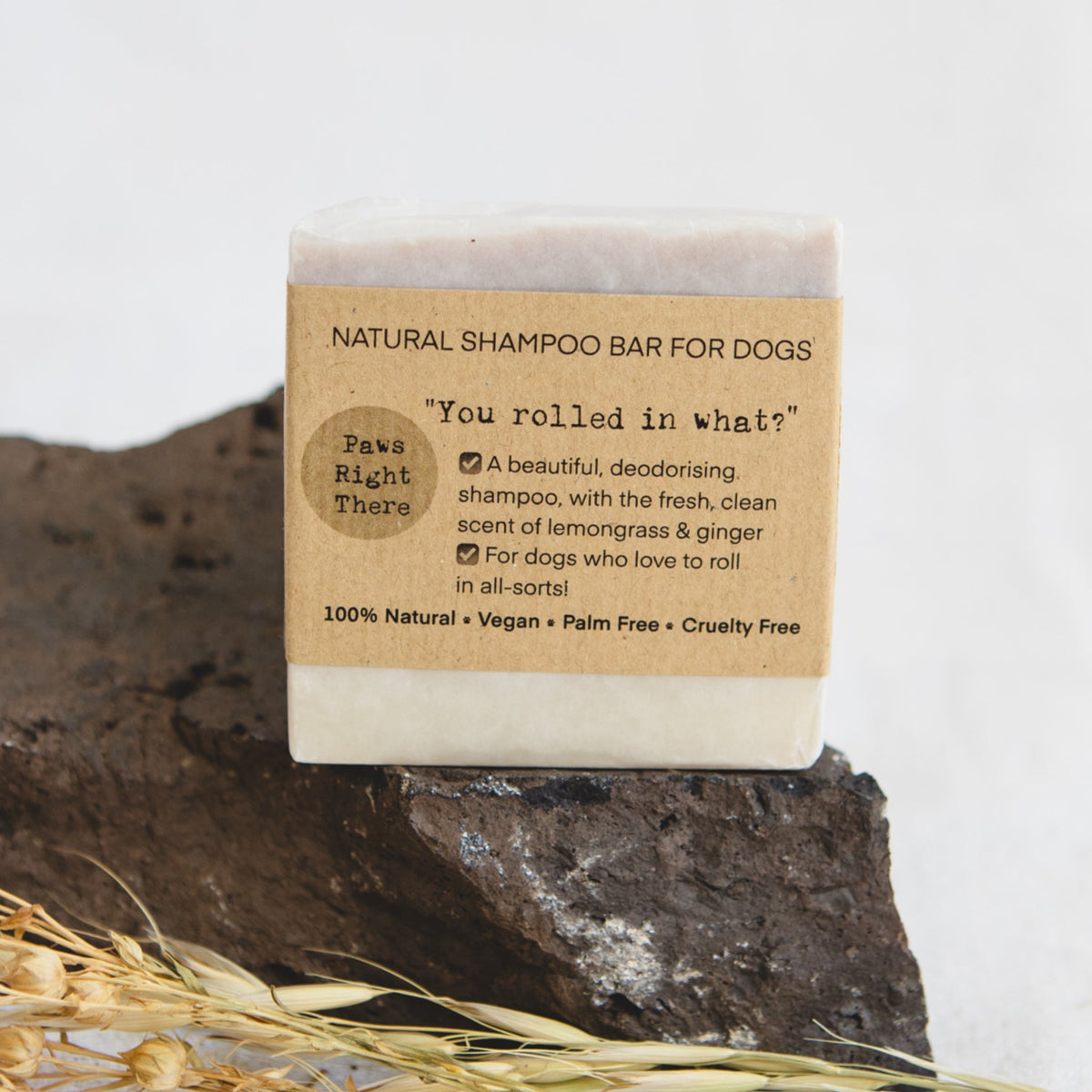 Natural Deodorising Dog Shampoo Bar – 80g